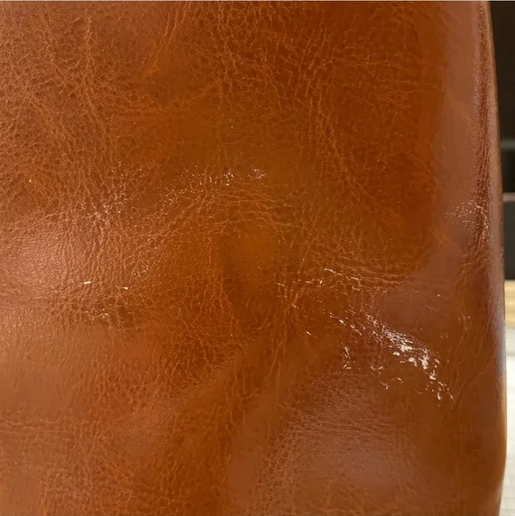 Keepblance Brown Leather Backpack - Picture 8 of 9